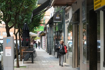 La calle de Las Mercedes, en la actualidad.