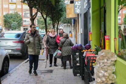 La calle de Las Mercedes, en la actualidad.