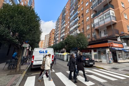 La calle de Las Mercedes, en la actualidad.