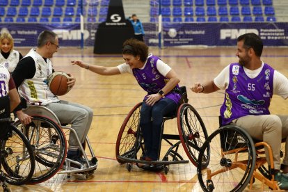 Partido conmemorativo del día internacional de las personas con discapacidad.
