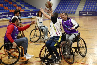 Partido conmemorativo del día internacional de las personas con discapacidad.