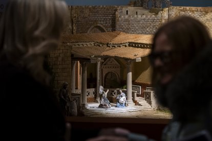 Recreación de la natividad.