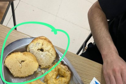 Denuncia por alimentos en mal estado en la FP de la Santa Espina.