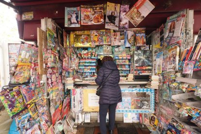 Quiosco frente al número 18 del paseo de Zorrilla.