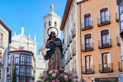 Procesión de La Virgen de San Lorenzo desde La Catedral