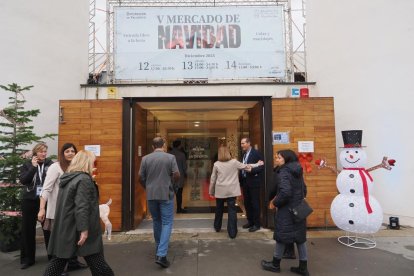 Celebración del V Mercado Navideño de Alimento de Valladolid