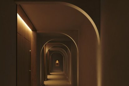 Interior del Hotel Eurostars en el edificio de la calle Constitución.