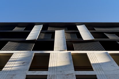 Exterior del Hotel Eurostars en el edificio de la calle Constitución.