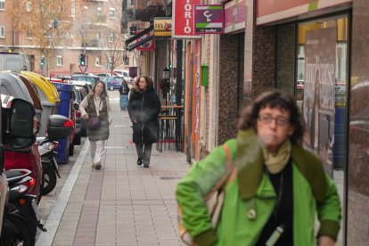 La calle de San Lázaro en la actualidad.