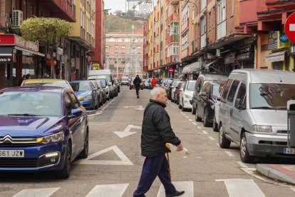 La calle de San Lázaro en la actualidad.