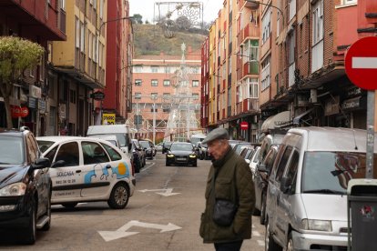 La calle de San Lázaro en la actualidad.