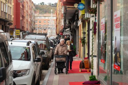 La calle de San Lázaro en la actualidad.