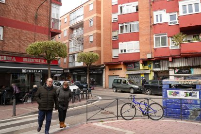 La calle de San Lázaro en la actualidad.