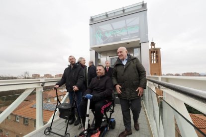 Valladolid estrena ascensor en Girón.