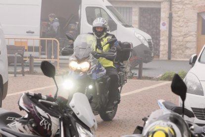 Cabalgata motera en Viloria del Henar