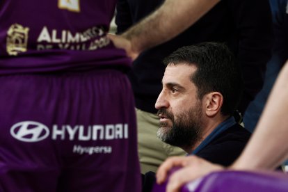 Imagen del UEMC Baloncesto Valladolid ante Cáceres Patrimonio de la Humanidad.