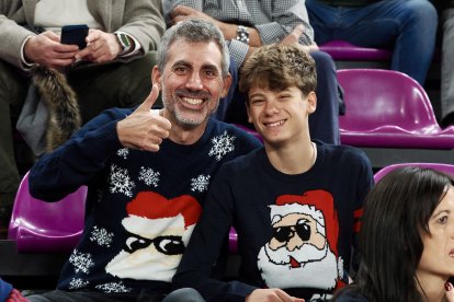 Imagen del UEMC Baloncesto Valladolid ante Cáceres Patrimonio de la Humanidad.
