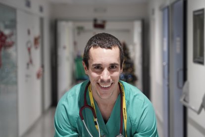 Miguel Bardají Carrillo, anestesiólogo del Hospital Clínico Universitario de Valladolid.