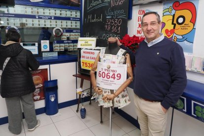 Administración de Laguna de Duero, agraciada con un quinto premio.