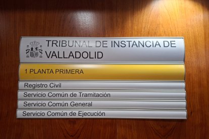 Preparativos para el cambio al nuevo Tribunal de Instancia en Valladolid.