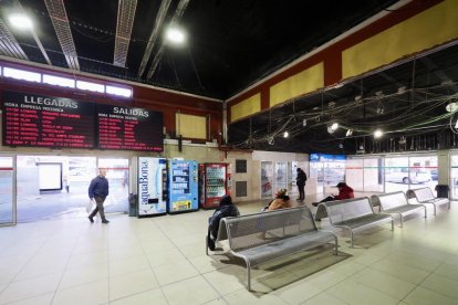 Obras en la estación de autobuses de Valladolid