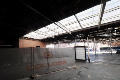 Obras en la estación de autobuses de Valladolid