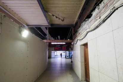 Obras en la estación de autobuses de Valladolid