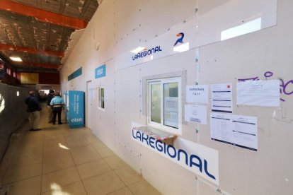 Obras en la estación de autobuses de Valladolid