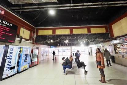 Obras en la estación de autobuses de Valladolid
