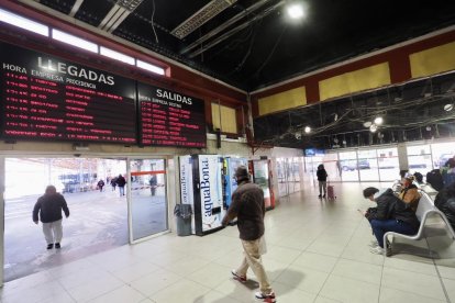 Obras en la estación de autobuses de Valladolid