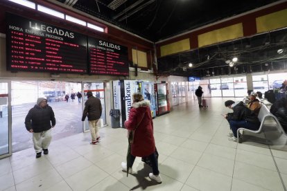 Obras en la estación de autobuses de Valladolid