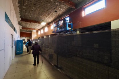 Obras en la estación de autobuses de Valladolid