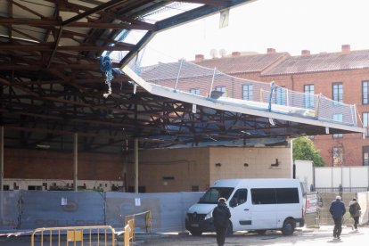 Obras en la estación de autobuses de Valladolid