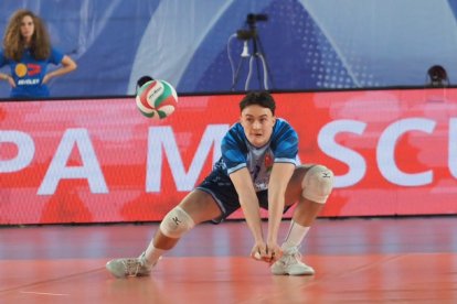 Supercopa de Voleibol en Pisuerga entre Soria y Guaguas.