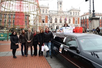 Compras de la premiada del Árbol de los Deseos.