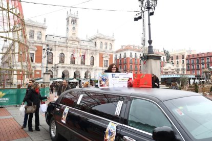 Compras de la premiada del Árbol de los Deseos.