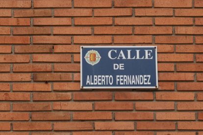 La calle Alberto Fernández en la actualidad