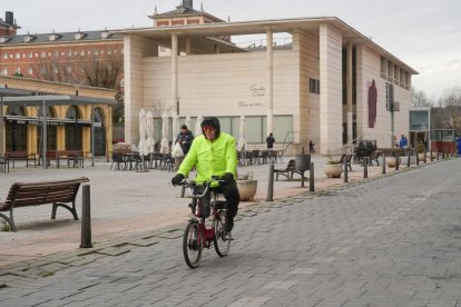 La calle Alberto Fernández en la actualidad