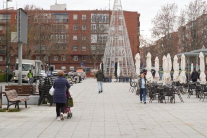 La calle Alberto Fernández en la actualidad