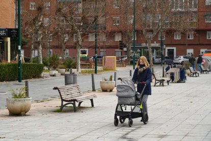 La calle Alberto Fernández en la actualidad