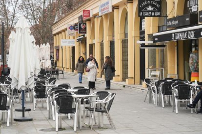 La calle Alberto Fernández en la actualidad