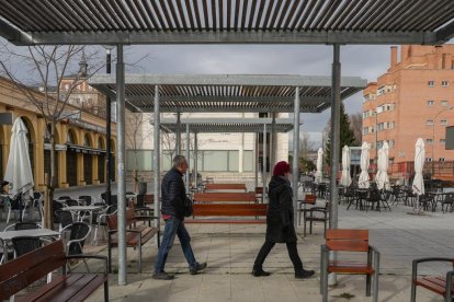 La calle Alberto Fernández en la actualidad