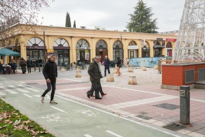 La calle Alberto Fernández en la actualidad