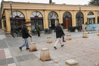 La calle Alberto Fernández en la actualidad