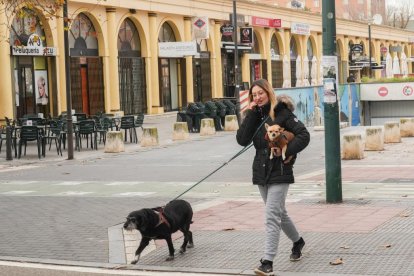 La calle Alberto Fernández en la actualidad