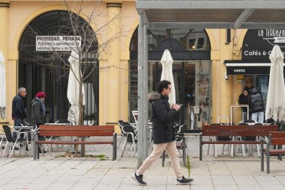 La calle Alberto Fernández en la actualidad