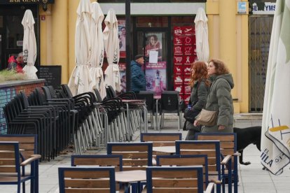 La calle Alberto Fernández en la actualidad