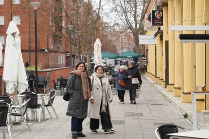 La calle Alberto Fernández en la actualidad