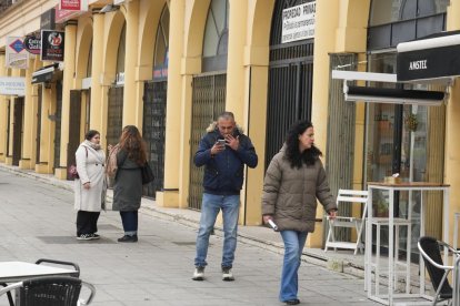 La calle Alberto Fernández en la actualidad