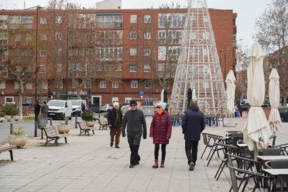 La calle Alberto Fernández en la actualidad